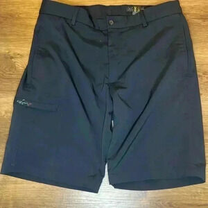 Greg Norman Everbest Black Stretch Pocket Shorts Men’s 34